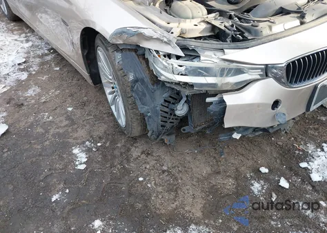 2015 BMW 435I из США, поврежденный, VIN WBA3R1C52FK193102